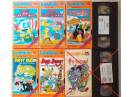 casete video desene animate clasice anii 40 Looney Tunes Bugs Bunny, Daffy Duck, Porky Pig, Woody Woodpecker, Heckle and Jeckle